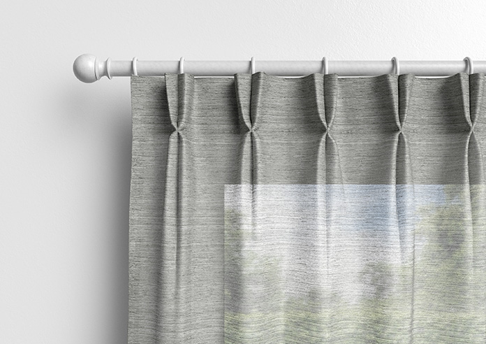 Sahara Voile, Metallic Grey - Made to Measure Curtains - Image 11